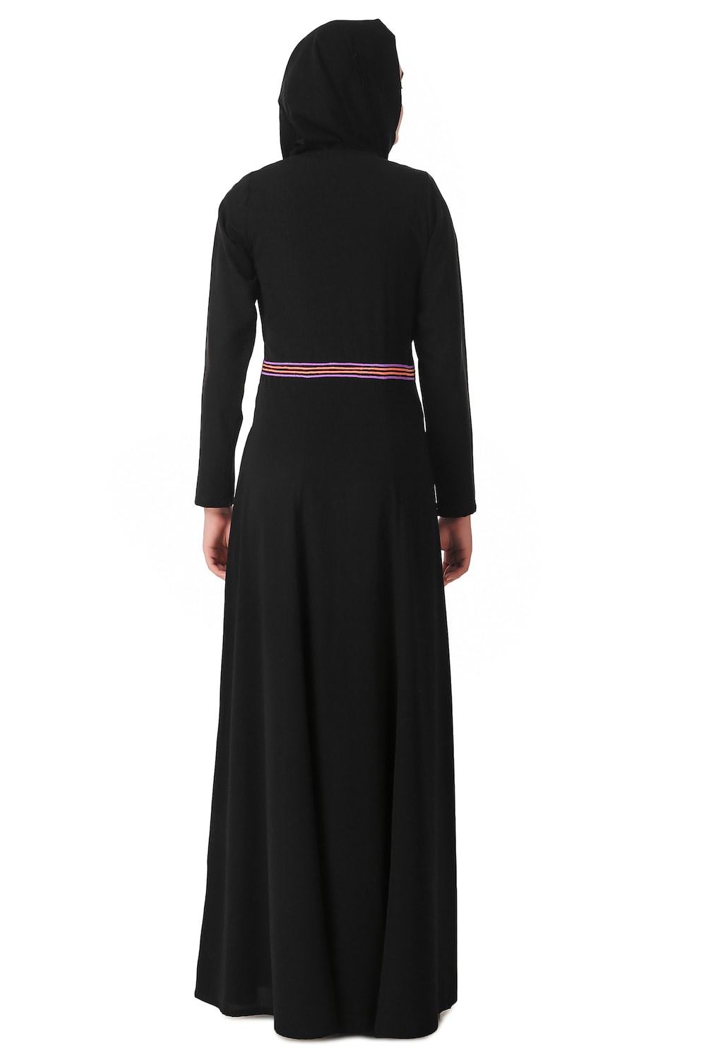 Exquisite Floral Hand Embroidered Anarkali Abaya Dress for Women - Elegant Islamic Modest Wear for Eid, Wedding & Special Occasions