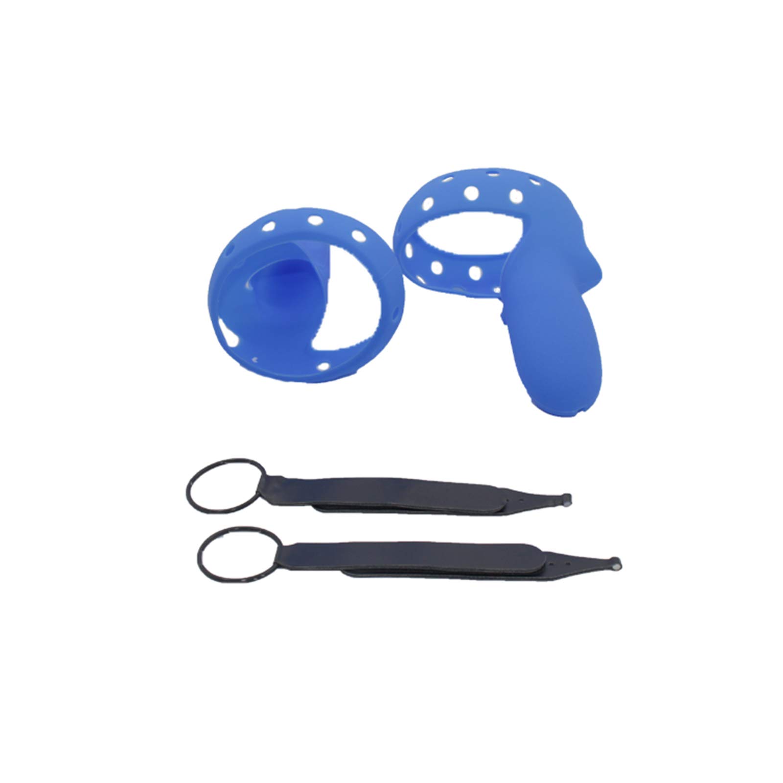 LICHIFIT Oculus Quest 2 VR Controller Grip Cover - Anti-Slip Handle with Adjustable Knuckle Strap for Enhanced Gaming Comfort | Perfect for Beat Saber, Superhot & VR Fitness Games