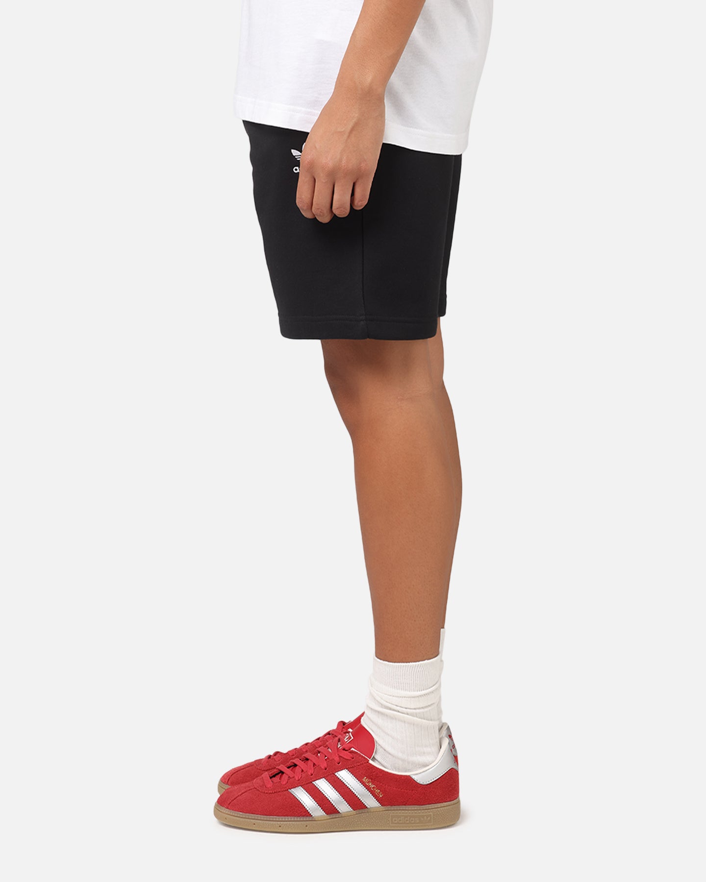 Adidas Essential Men's Running Shorts - Black Athletic Workout Shorts for Gym, Jogging & Casual Wear
