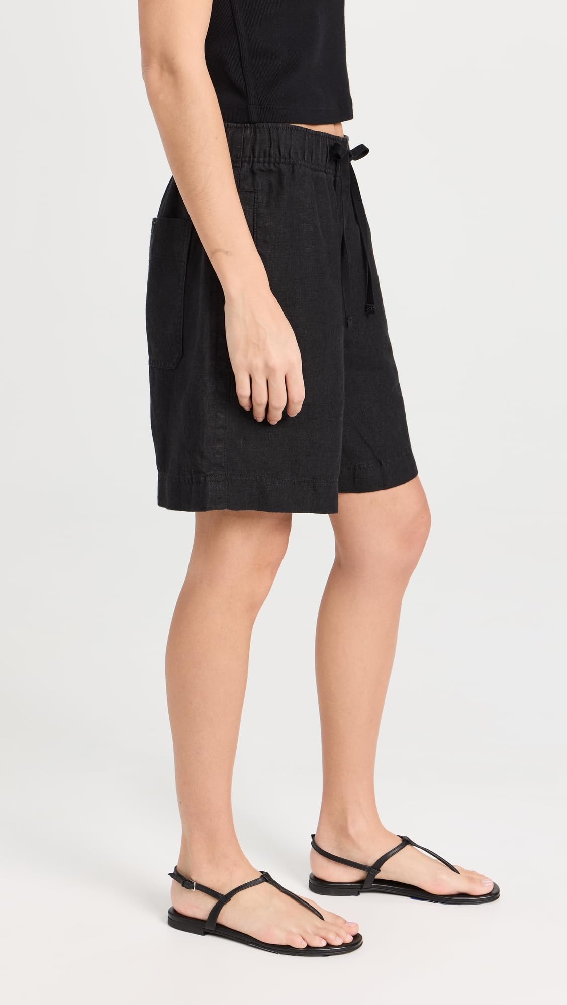 Vince Women's Hemp Pull-On Shorts - Comfortable Casual Summer Shorts for Women | Perfect for Beach, Travel & Everyday Wear