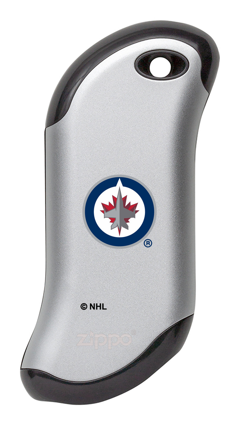 NHL Winnipeg Jets Themed HeatBank® 9s Rechargeable Hand Warmer - Portable USB Heating Pouch for Winter Sports, Outdoor Activities & Cold Weather Use
