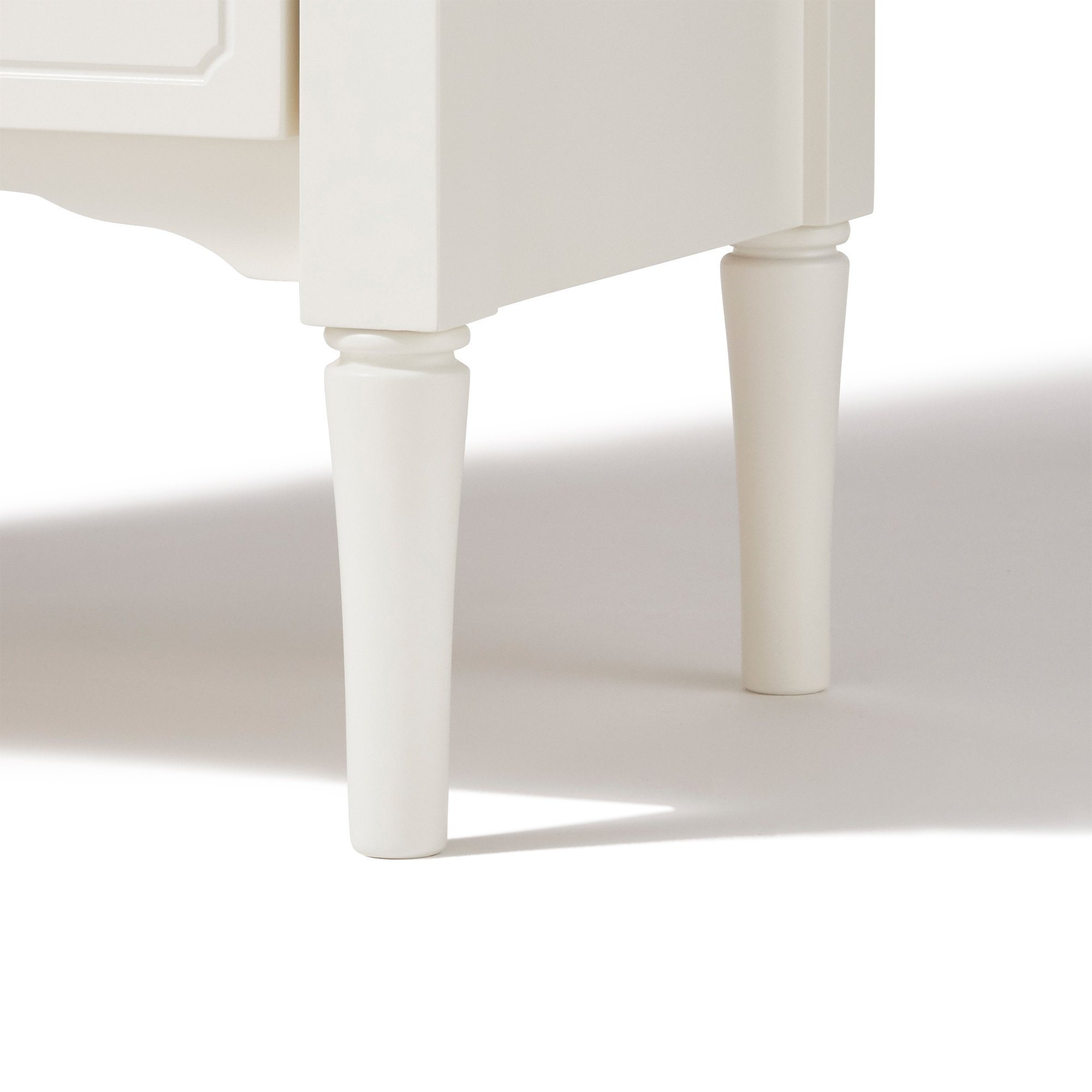 Mio White Chest Storage Cabinet - 23.6