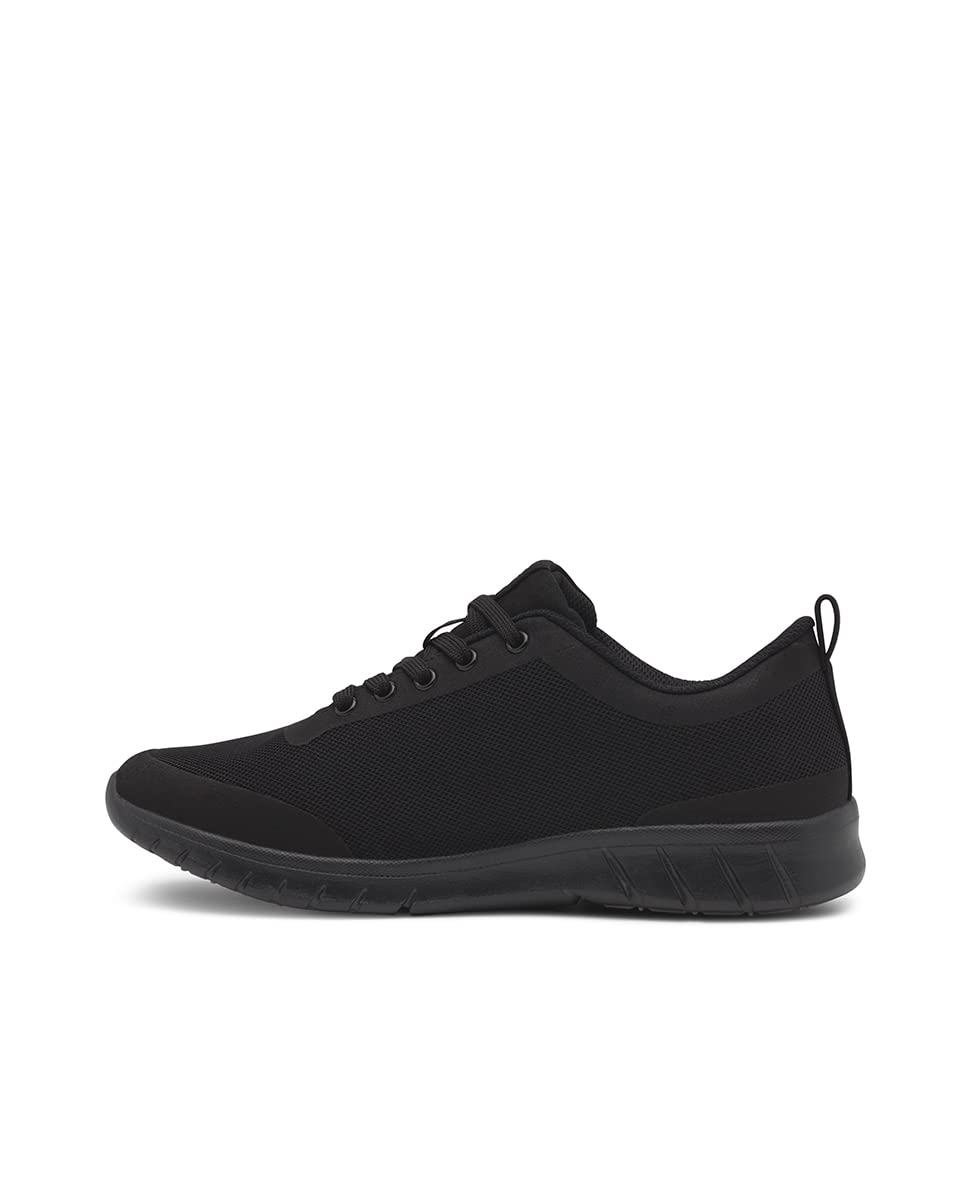 Alma Easy Fit Work Sneakers for Women - Comfortable Slip Resistant Shoes for Nurses, Waitresses & Healthcare Professionals - Ideal for Long Shifts & Hospital Use