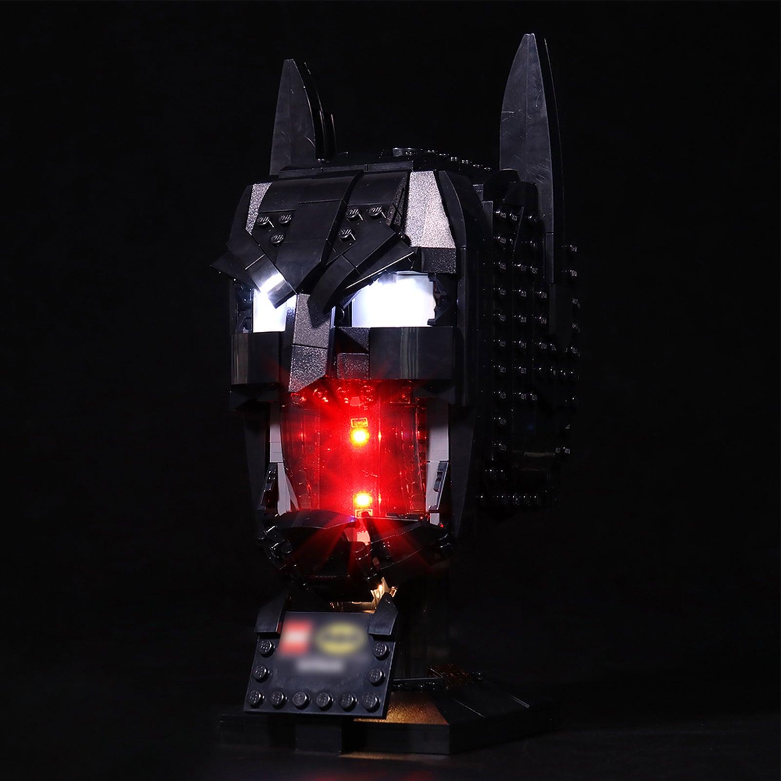 LEGO DC Batman Cowl 76182 Light Kit - LED Lighting Set for Superhero Display & Home Decor