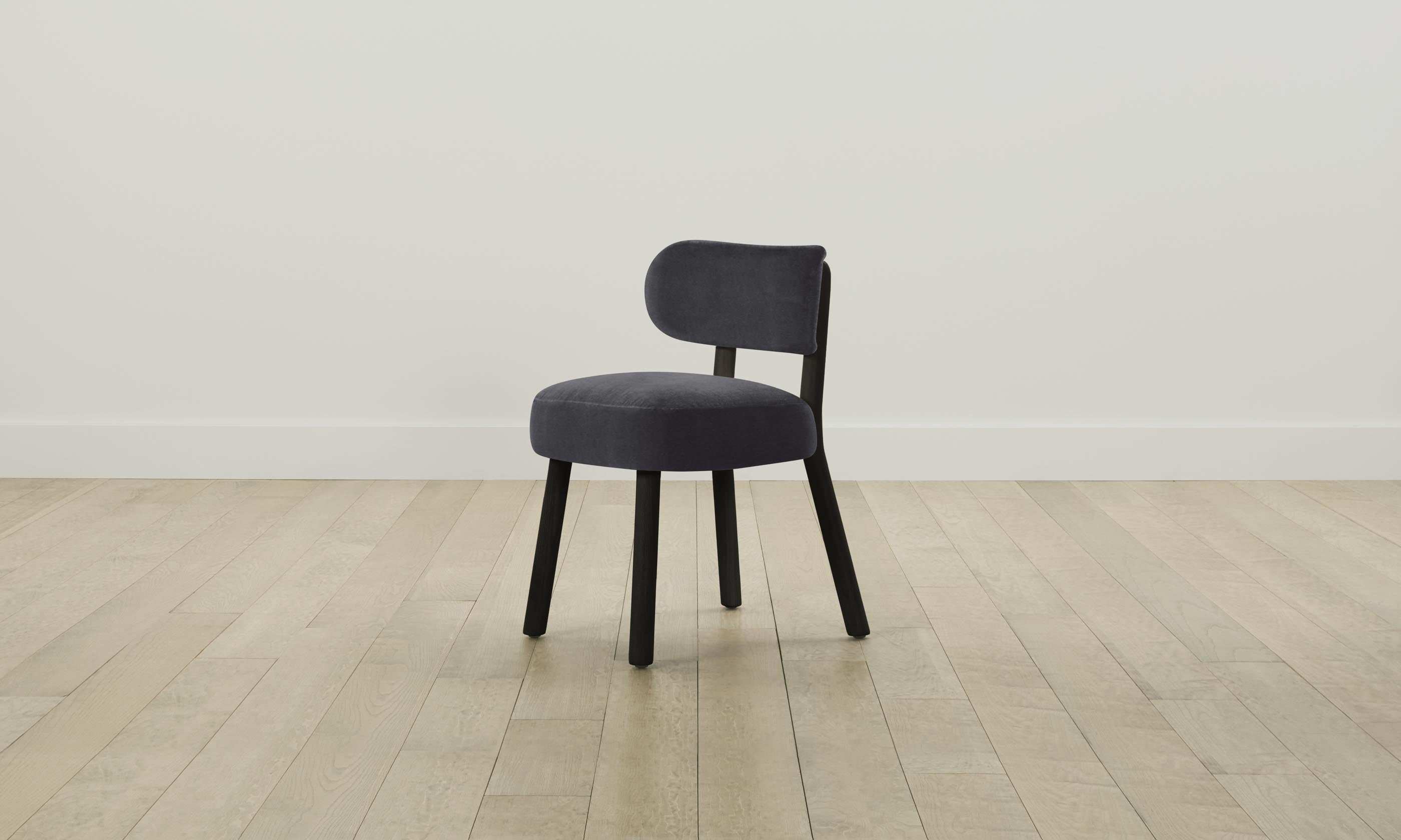 Jane Dining Chair - Premium Performance Velvet Flannel Upholstered Seat - Perfect for Modern Dining Rooms & Kitchen Breakfast Nooks