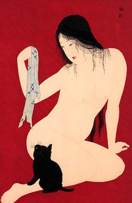 Virgin and Black Cat