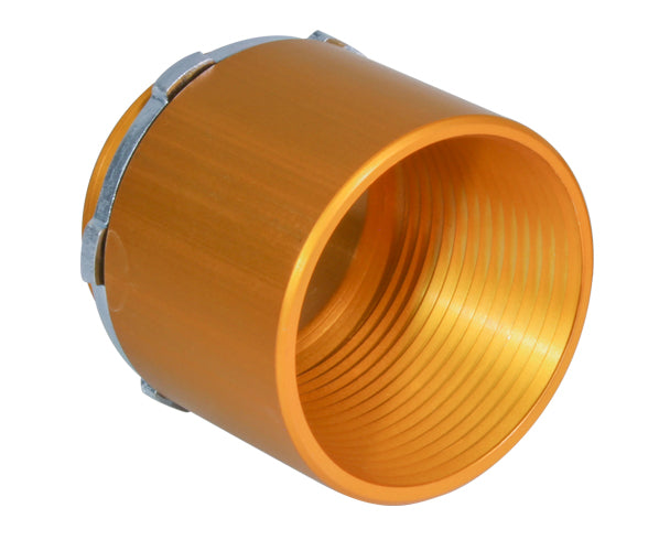 Anodized Aluminum Innerduct Terminal Adapter - High-Quality Conduit Fitting for Fiber Optic & Electrical Wiring - Perfect for Data Centers, Telecom Installations & Underground Cable Management