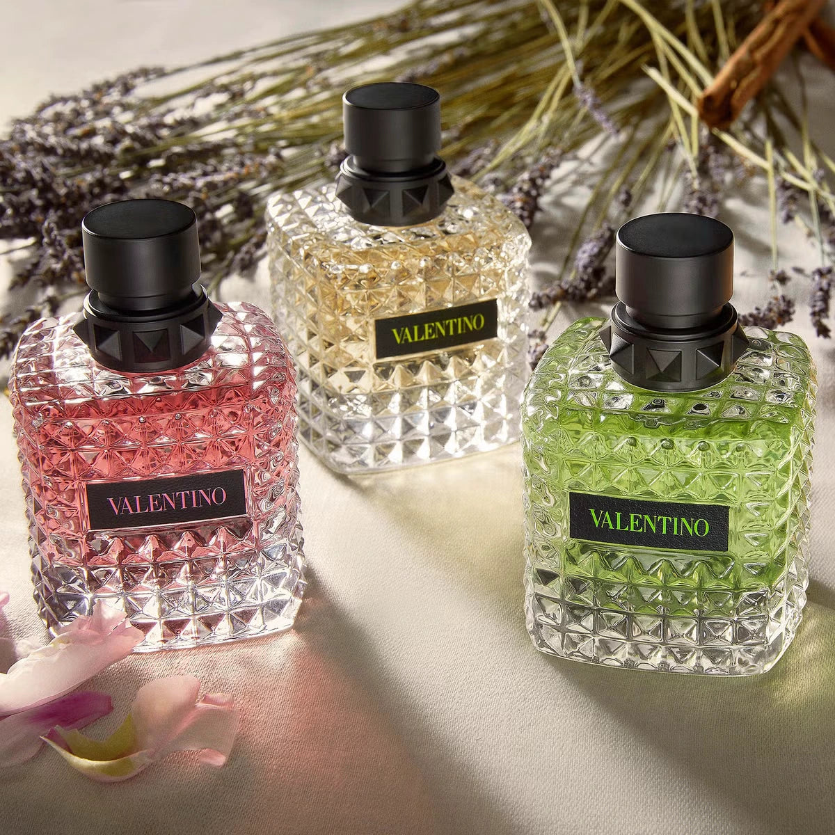 Born In Roma Donna Green Stravaganza 3.4 oz Eau de Parfum for Women | Luxury Floral Fragrance for Everyday Wear & Special Occasions