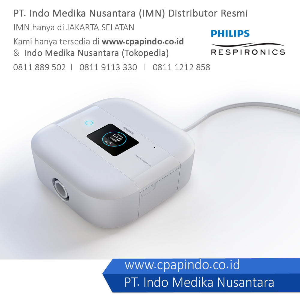 Philips DreamStationGO Travel Auto CPAP Machine - Portable Sleep Apnea Therapy Device for Home & Travel Use - Perfect for Camping, Business Trips & Overnight Stays