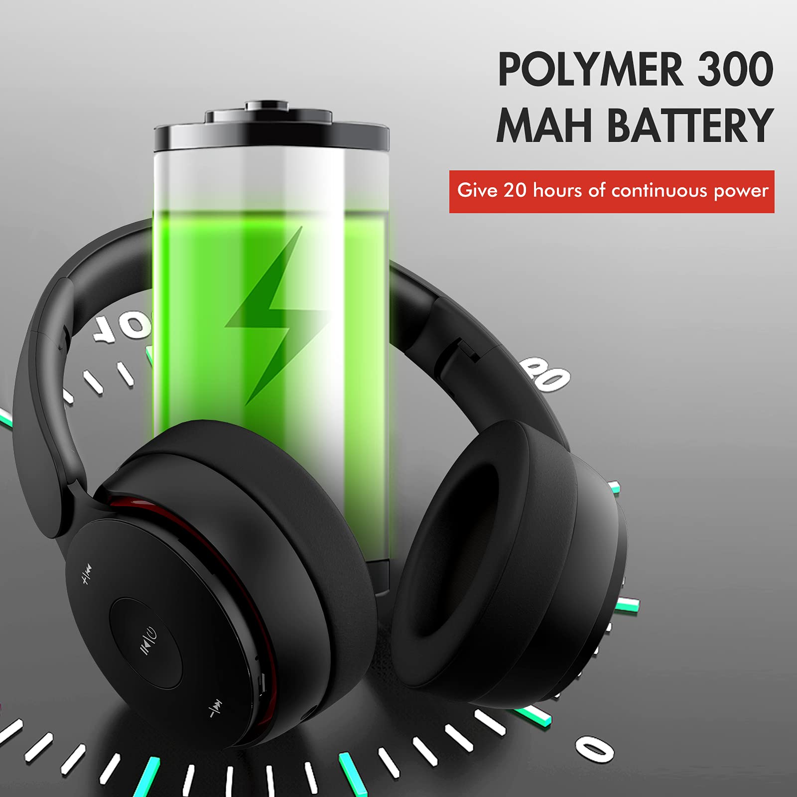WMJYDF Wireless Bluetooth Headphones Over Ear - Hi-Fi Stereo Foldable Headset with Microphone, Deep Bass & 25 Hours Playtime (Wired/Wireless/TF Card Mode) - Perfect for Travel, Workouts, and Office Use