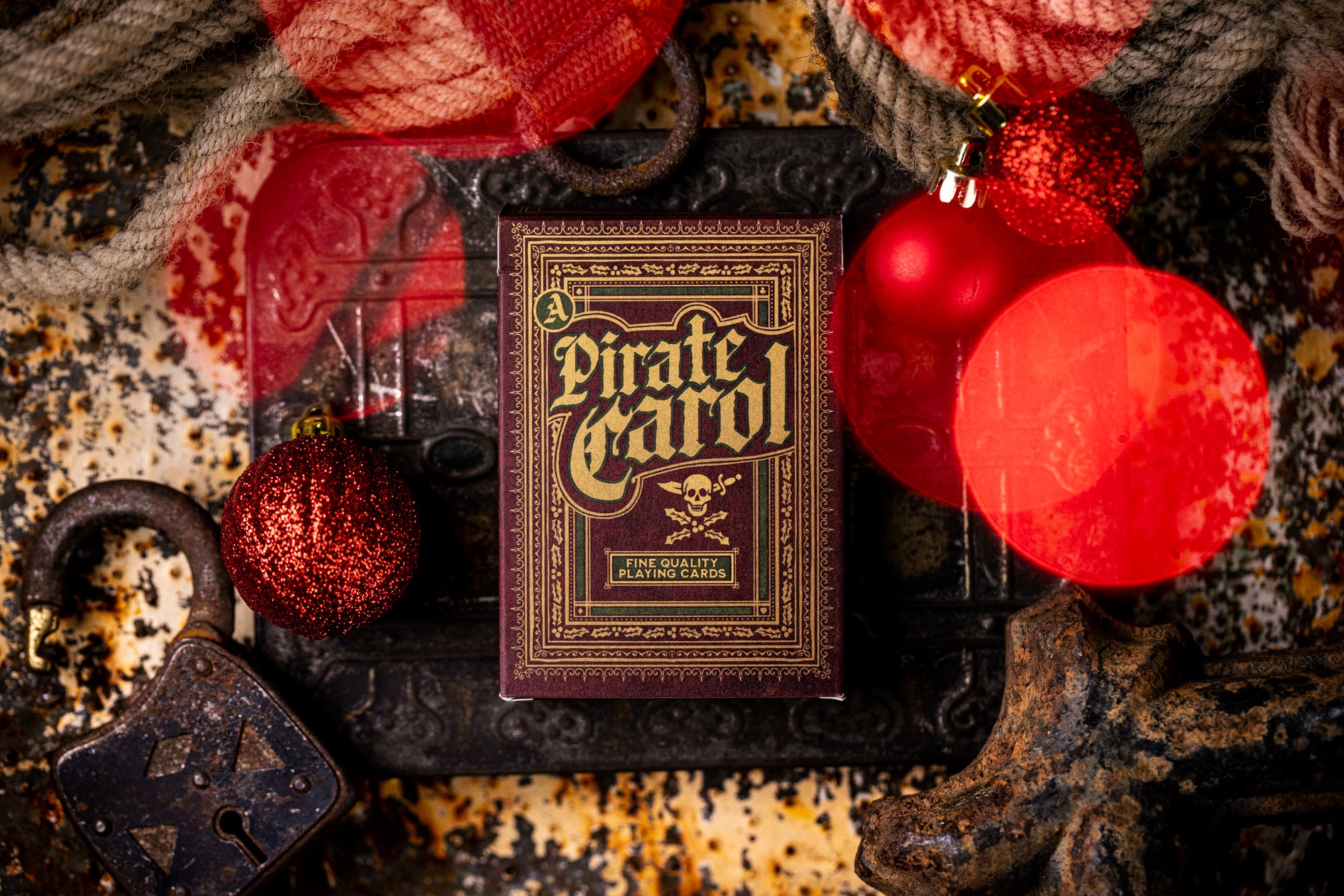 Premium Pirate Carol Luxury Playing Cards - Elegant Deck for Poker, Magic Tricks & Collectors - Perfect for Game Nights, Gifts & Themed Parties