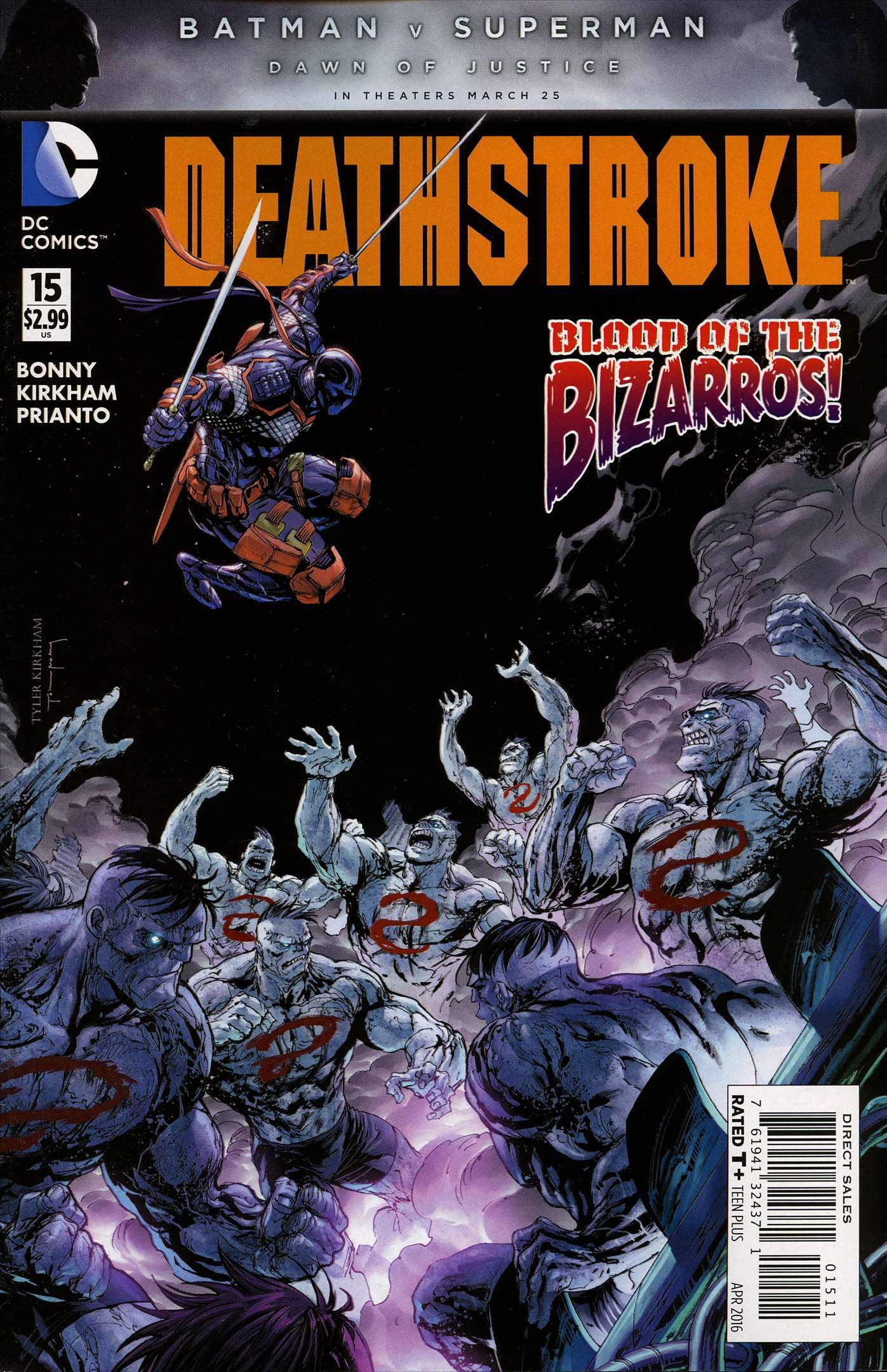 Deathstroke (2nd Series) #15 VF - DC Comics New 52 Bizarros by Tyler Kirkham | Collectible Comic Book for Fans & Investors - Perfect for Display, Gifts, and Comic Collections