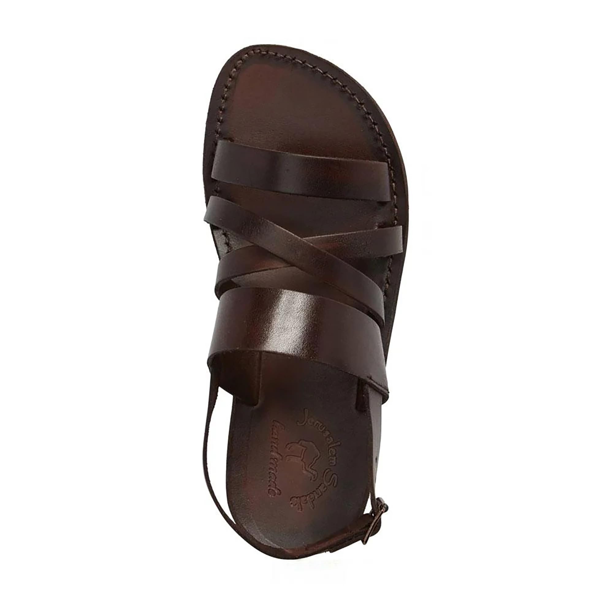 Silas Men's Leather Slingback Sandals - Comfortable Casual & Dressy Summer Shoes for Beach, Vacation, and Outdoor Wear