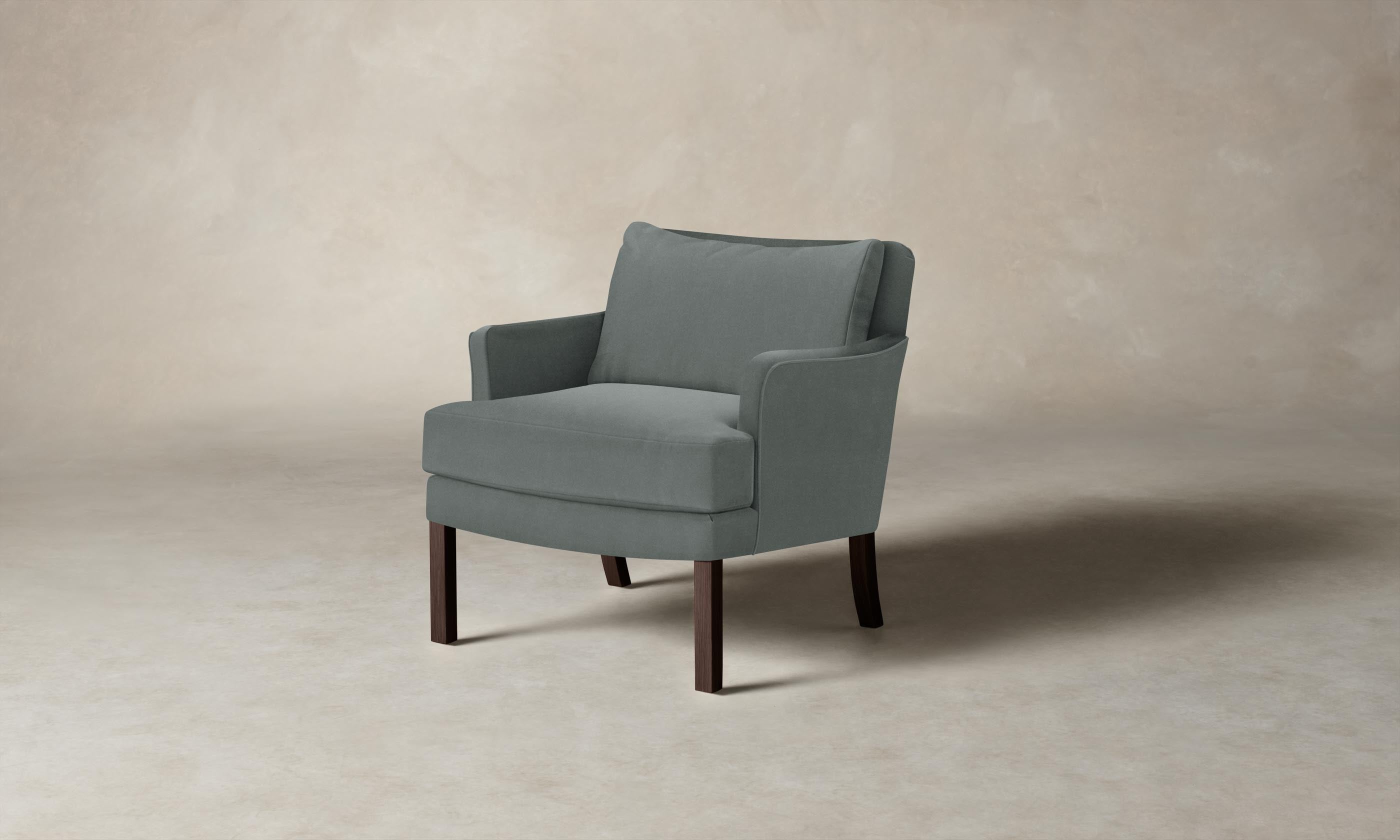 Kaye Chair - Premium Performance Velvet Seafoam Green Upholstered Accent Chair for Living Room, Bedroom, or Office - Comfortable Modern Seating with Soft Velvet Fabric