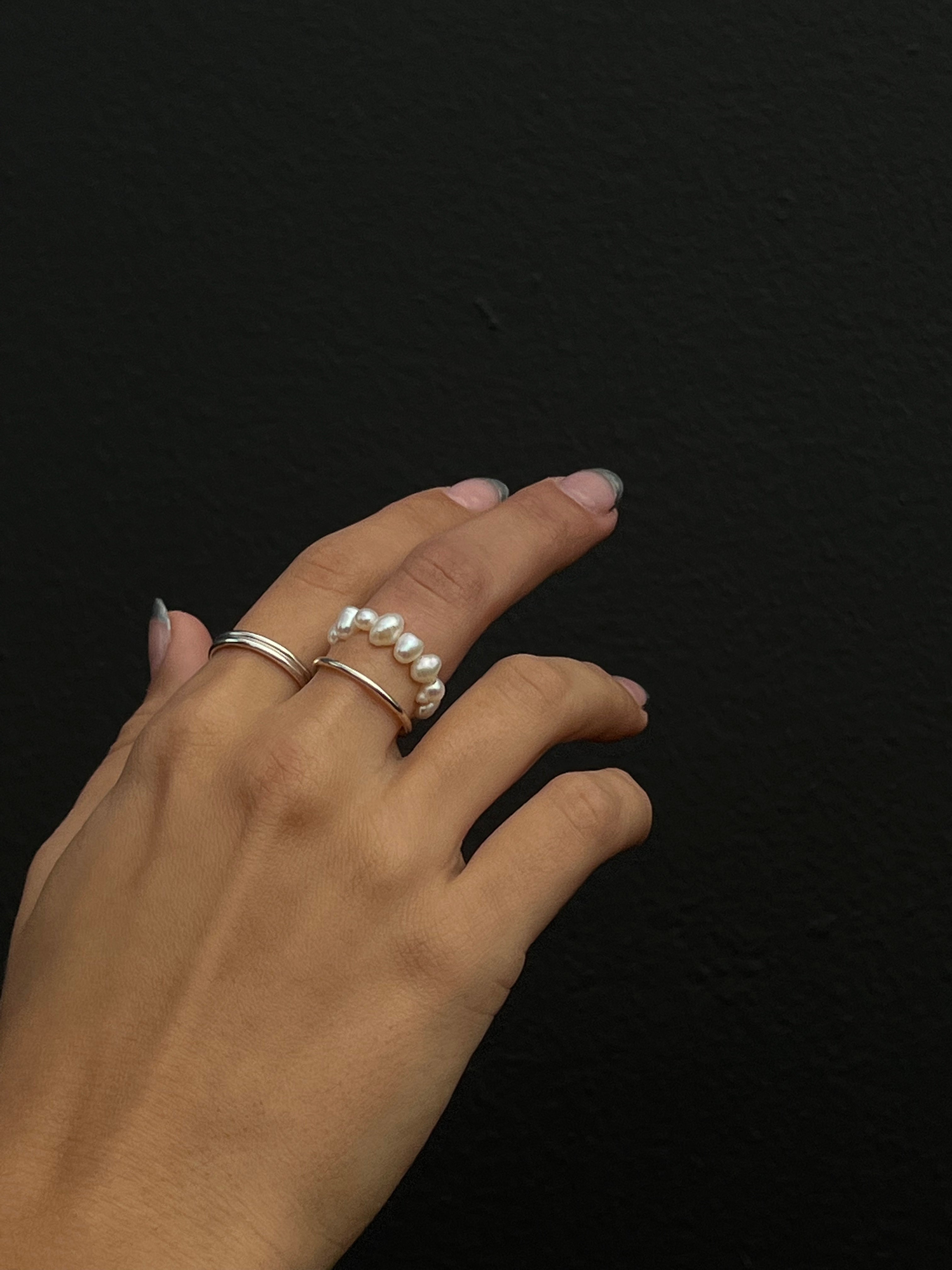 Aria Pearl Ring - Elegant & Timeless Jewelry for Women | Perfect for Weddings, Parties & Everyday Wear