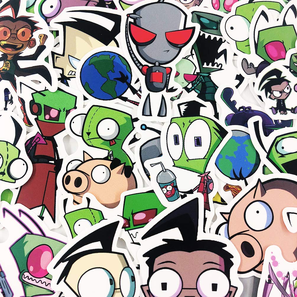 50pcs Funny Cartoon Anime Stickers - Waterproof Vinyl Decals for Water Bottles, Laptops, Hydro Flasks, Notebooks & Scrapbooking | Durable Graffiti Stickers for Kids, Teens & Adults | Perfect for School, Office & Personalizing Belongings