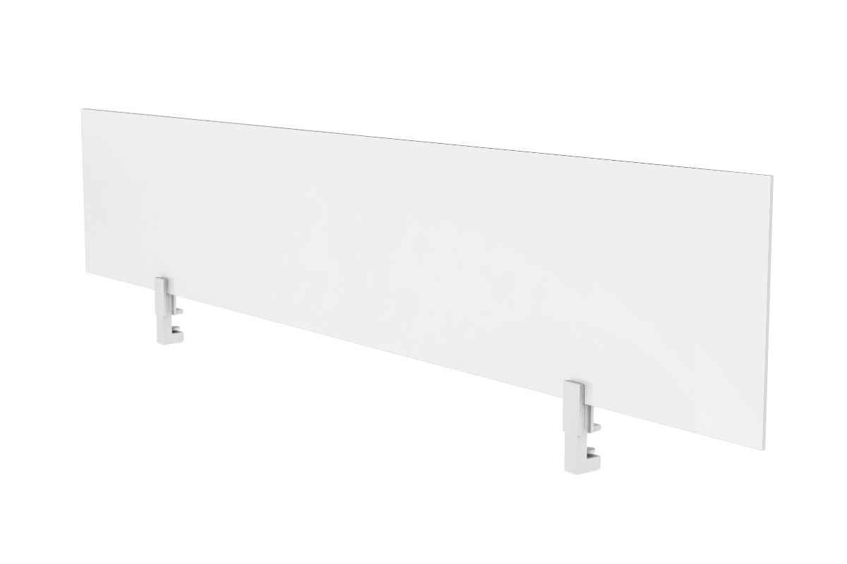 Lean Glass White Bracket - Premium Glass Shelf Brackets for Floating Shelves | Perfect for Kitchen, Bathroom & Living Room Organization