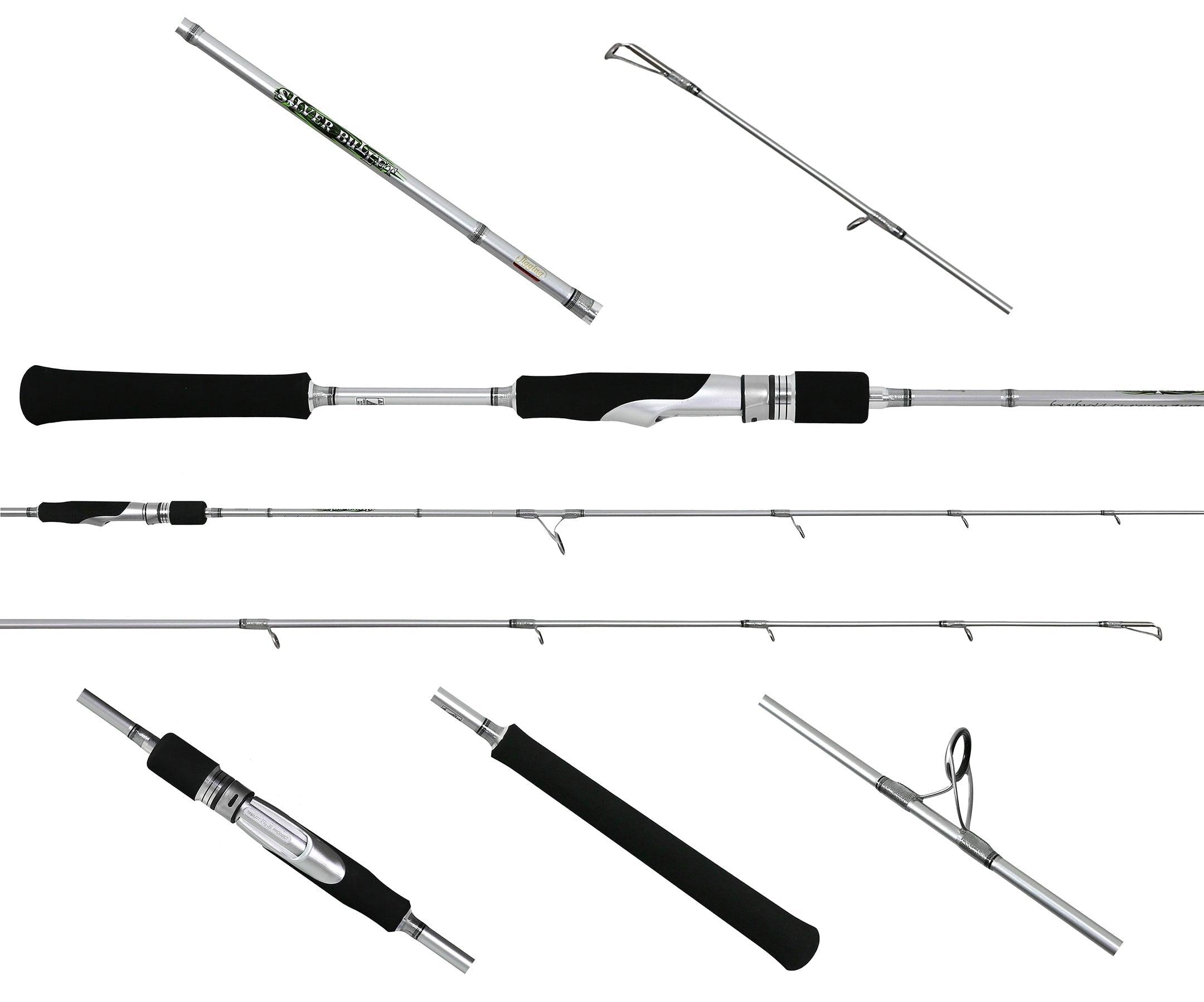 Jigging World Silver Bullet Slow Pitch Spinning Rod - High Performance Saltwater Fishing Rod for Jigging & Bottom Fishing | Perfect for Offshore & Deep Sea Angling