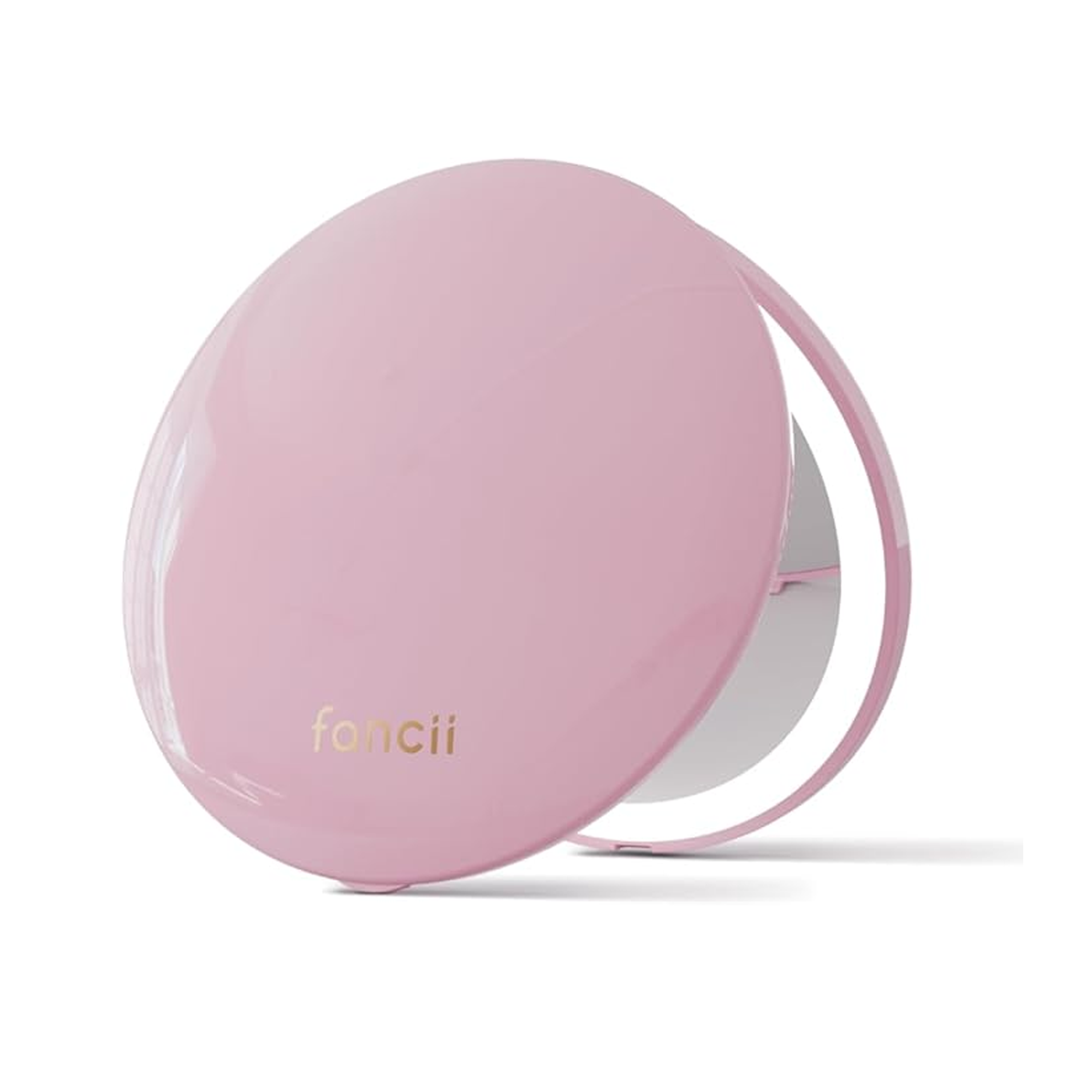 Fancii Mini Taylor Pocket Compact Mirror - Portable Travel Makeup Mirror with LED Light for On-The-Go Touch Ups | Perfect for Purse, Car, Office & Travel Essentials