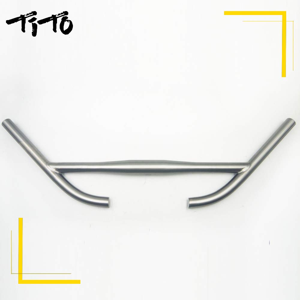 Premium Titanium Bicycle Handlebar Rest - Lightweight MTB & Road Bike Accessory for Long Distance Cycling (31.8mm/25.4mm) - Perfect for Endurance Rides, Touring & Comfortable Commuting