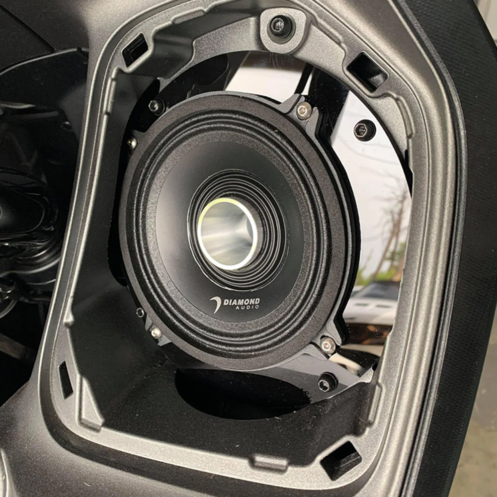 Diamond Audio MP525 300W Max (150W RMS) 5.25 Inch PRO Full Range Coaxial Car Speakers with Horn Driver - Premium Sound for Vehicles, Trucks & SUVs