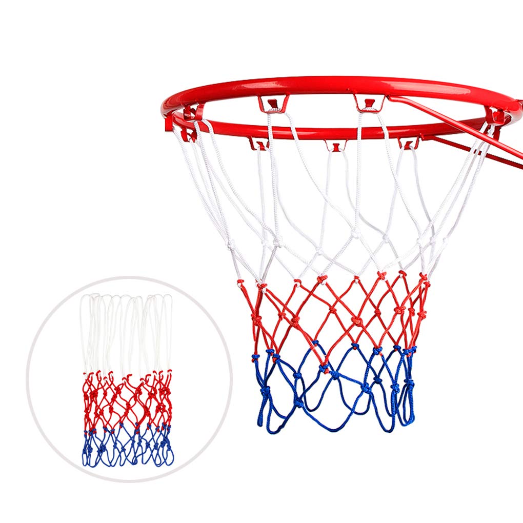 Glow in The Dark Basketball Net - Heavy Duty Luminous Hoop Replacement for Indoor & Outdoor Sports - Professional Standard Size Nylon Net - Portable & Travel-Friendly - Perfect for Night Games, Backyard Play & Basketball Training