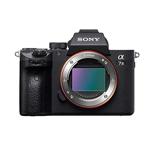 Sony Alpha A7 III Mirrorless 4K Digital Camera Body with 64GB Memory Card, Extra Battery & Charger, Camera Backpack, Flexible Tripod, Wireless Remote - Perfect for Travel Photography, Vlogging & Professional Shooting