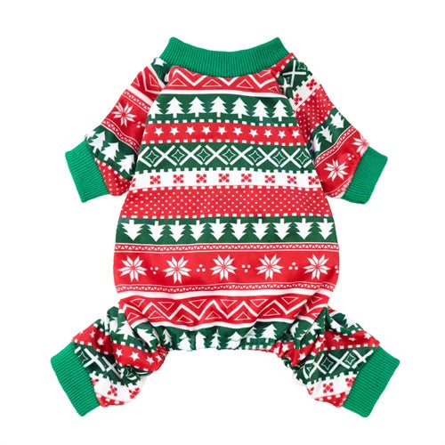Festive Striped Christmas Pajama Set for Women - Cozy Holiday Sleepwear for Family Matching & Christmas Morning Photos