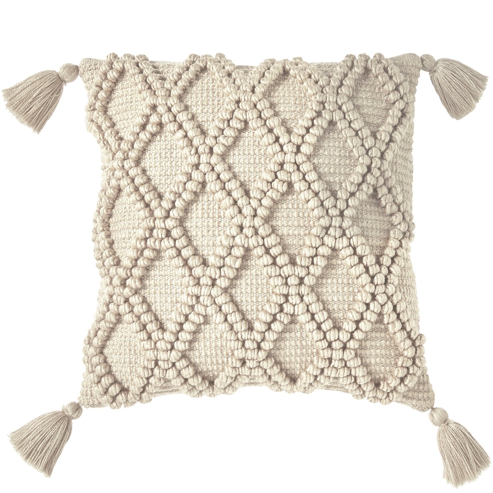 Premium Drift Home Alda Outdoor Cushion - Waterproof & UV Resistant - Natural Beige - Perfect for Patio, Garden, Poolside & Deck Furniture - Comfortable & Durable Outdoor Pillow