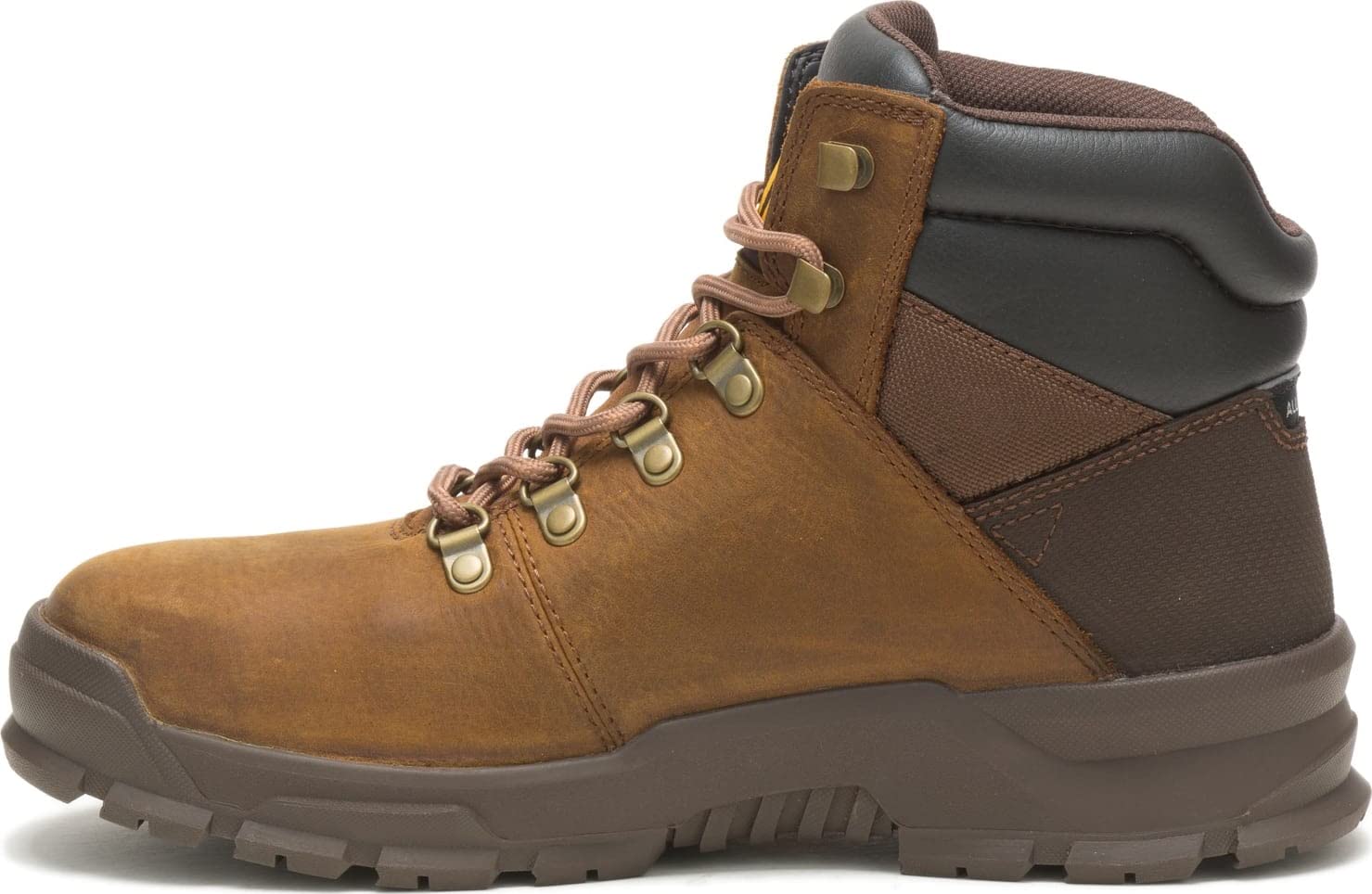 CAT Men's Charge Waterproof Steel Toe Work Boots - Heavy Duty Construction Boots for Safety & Comfort - Ideal for Construction, Landscaping & Outdoor Work