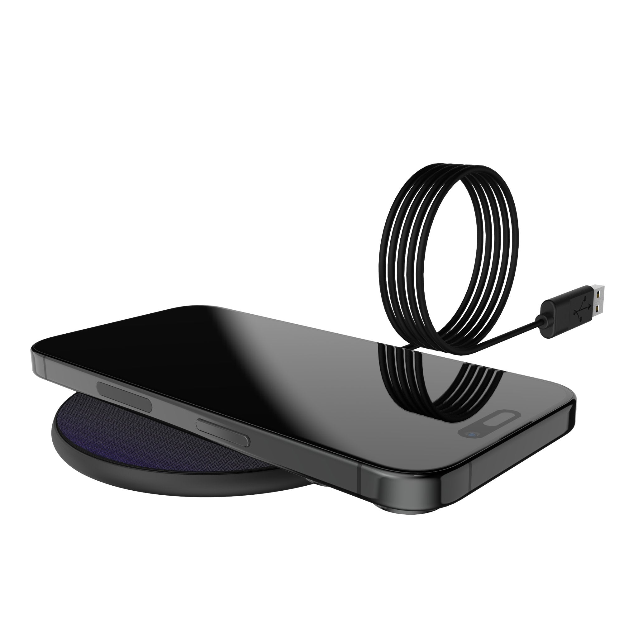 Baltimore Ravens 15W Fast Wireless Charger - Qi-Certified Charging Pad for iPhone, Samsung, AirPods - Perfect for Home, Office, and Car Use