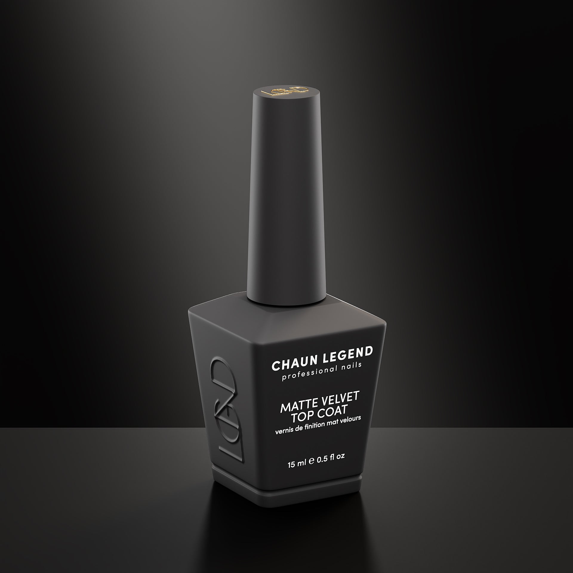 Chaun Legend No-Wipe Top Coat for Nails - Long-Lasting Shine & Chip-Resistant Protection - Perfect for Gel Manicures & Nail Art
