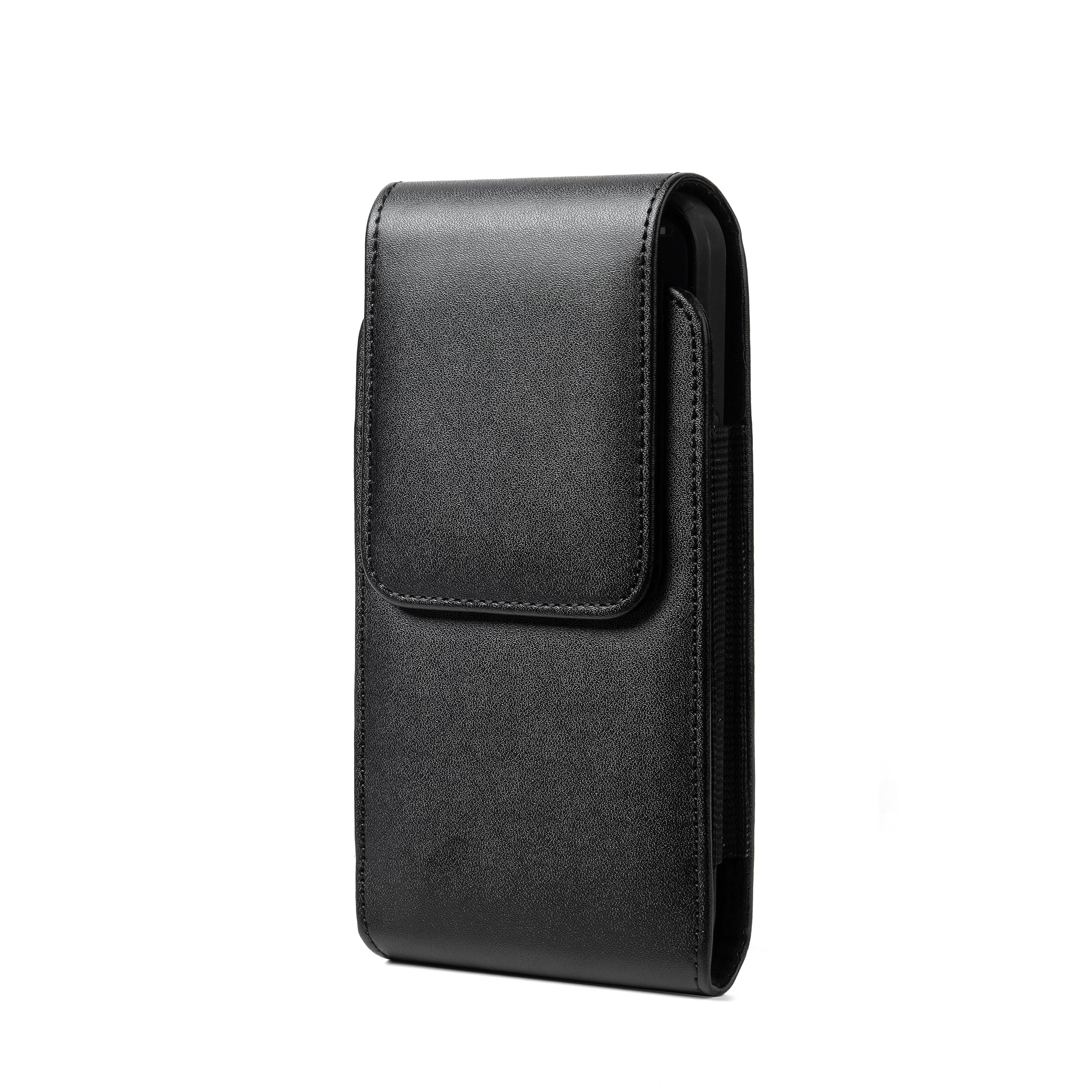 Premium PU Leather Extra Large Cell Phone Case with Swivel Belt Clip Holster - Compatible with Samsung Galaxy S25/S24/S23 Ultra, A06/A05/A03S/A16/A14, iPhone 16 Pro Max, Moto G 5G 2024/G Play, UMIDIGI 14 G9 - Perfect for Outdoor Activities, Work & Everyday Carry
