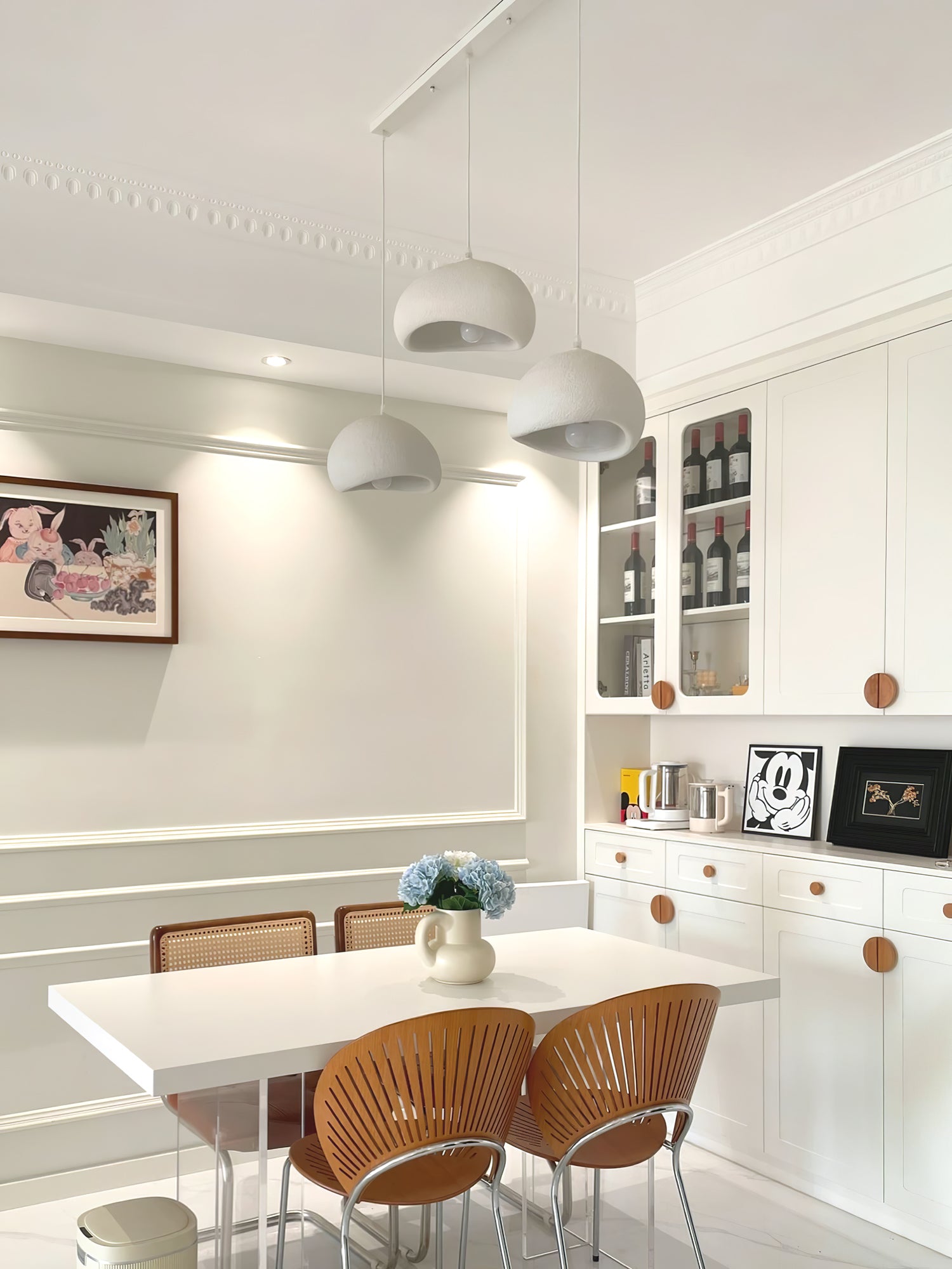 Modern Cloud Pendant Light Fixture - Stylish Hanging Ceiling Lamp for Living Room, Bedroom & Dining Area - Perfect for Home Decor and Ambient Lighting