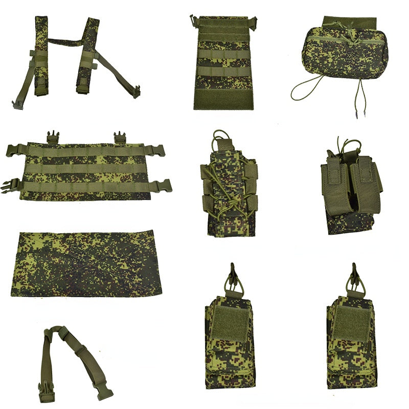 Russian Tactical Vest EMR - Quick Release Hunting Vest with MOLLE System, Adjustable & Breathable for Military & Outdoor Use - Perfect for Airsoft, Hunting, Hiking & Tactical Training