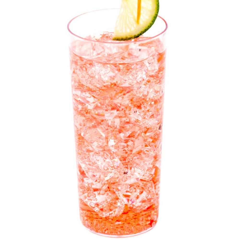 5 oz Clear Plastic Cocktail Glasses - Round Cannello Style (1.75