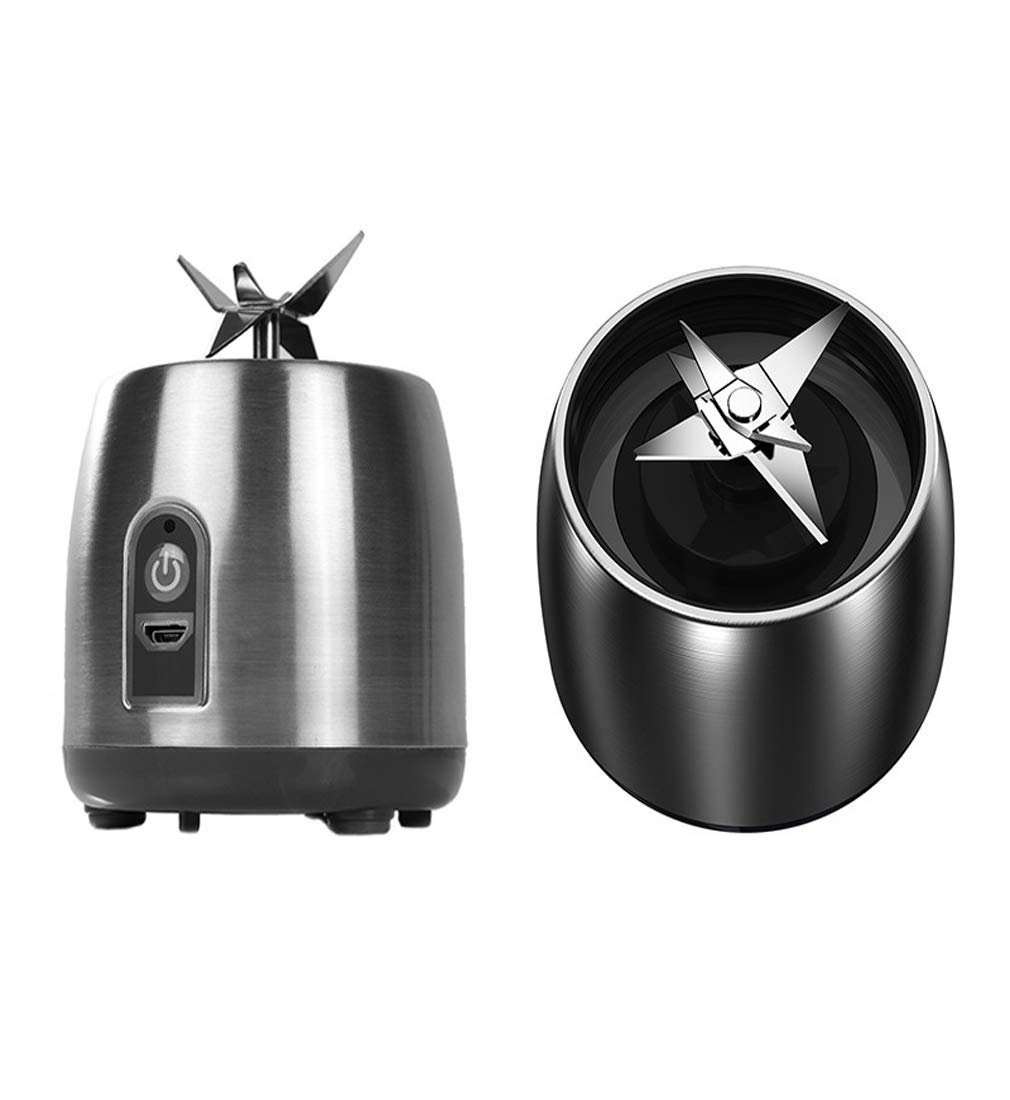 Portable USB Rechargeable Blender 380ml - 4000mAh Mini Smoothie Maker for Fruits & Vegetables, Personal & Commercial Food Processor - Perfect for Gym, Office, Travel & Home Use
