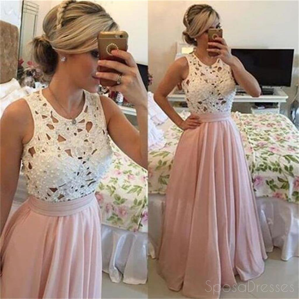 Elegant Long Prom Dresses for Women - Scoop Neck Formal Gowns | Affordable & Fashionable Evening Party Dresses | PD0073 | Perfect for Homecoming, Prom Night & Special Occasions