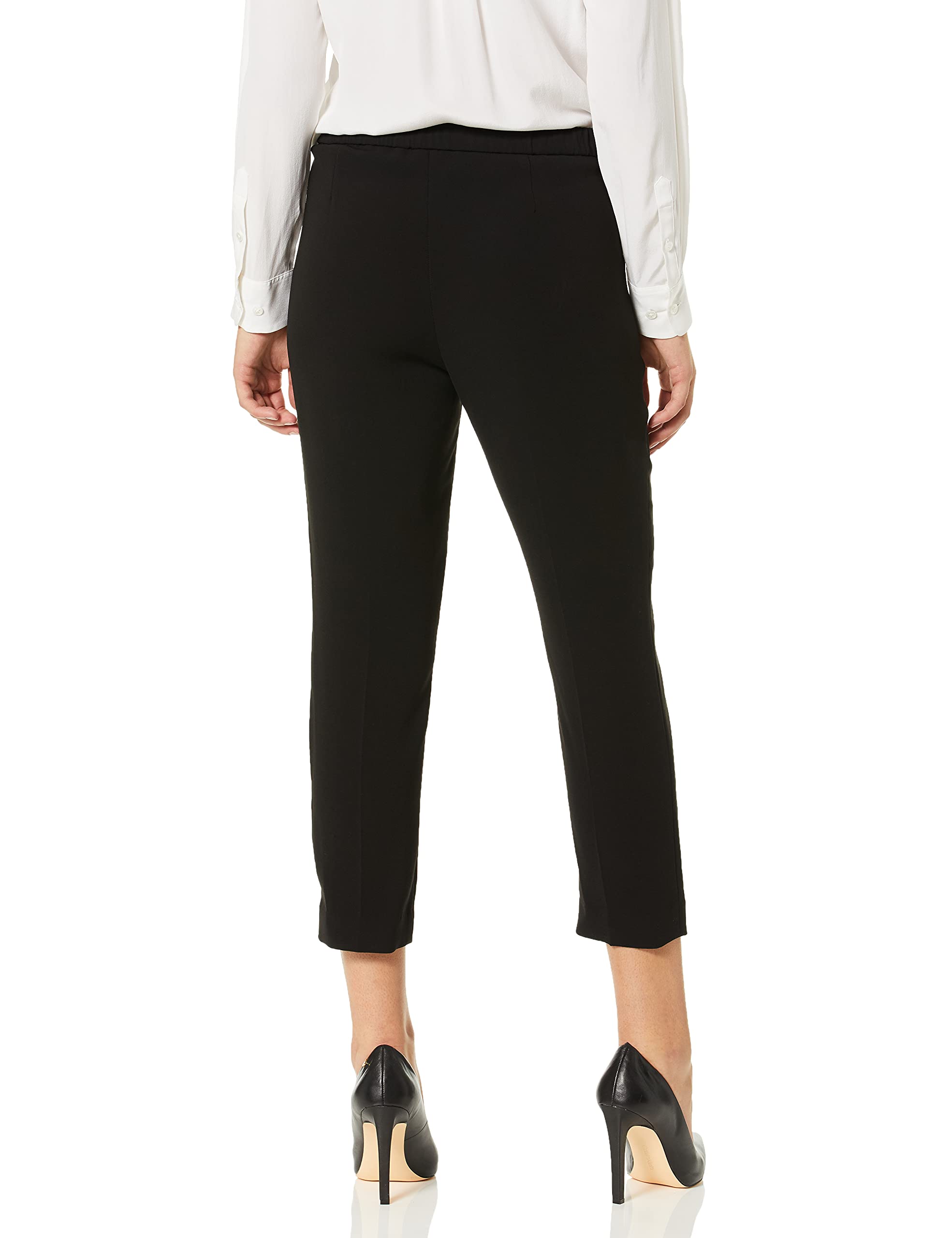 Theory Women's Stretch Pull-On Pants - Comfortable Work Pants for Office & Business Casual Wear