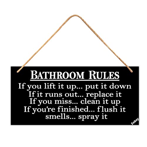 Bathroom Rules-1