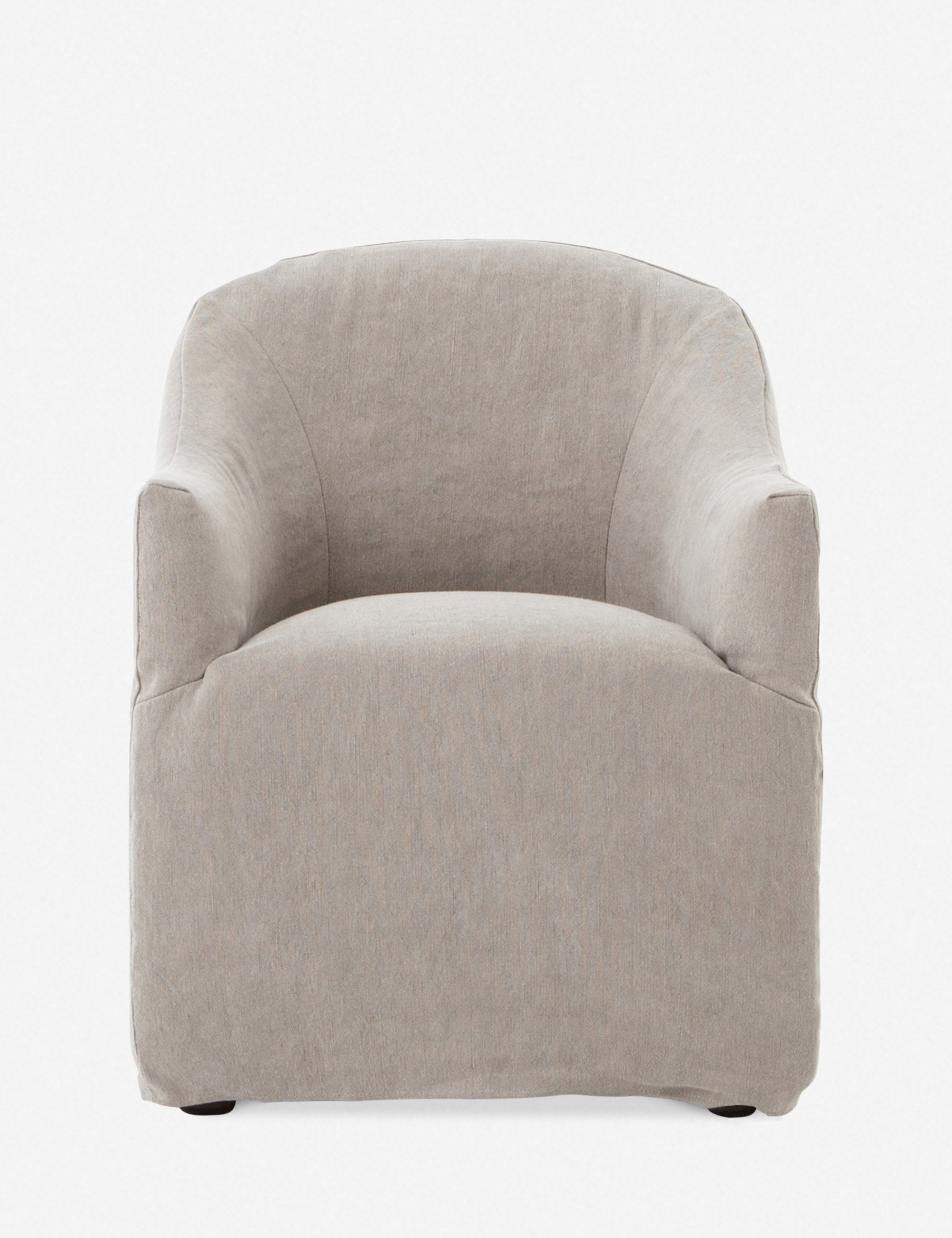Modern Cynthia Dining Chair - Upholstered Fabric Seat, Sturdy Wooden Legs - Perfect for Kitchen, Dining Room, and Home Office Use