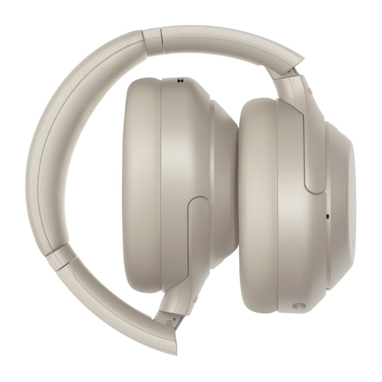 Sony WH-1000XM4 Wireless Bluetooth Noise Cancelling Over-Ear Headphones with Built-in Mic (Silver) + Premium Headphone Stand Holder - Perfect for Travel, Office & Home Use