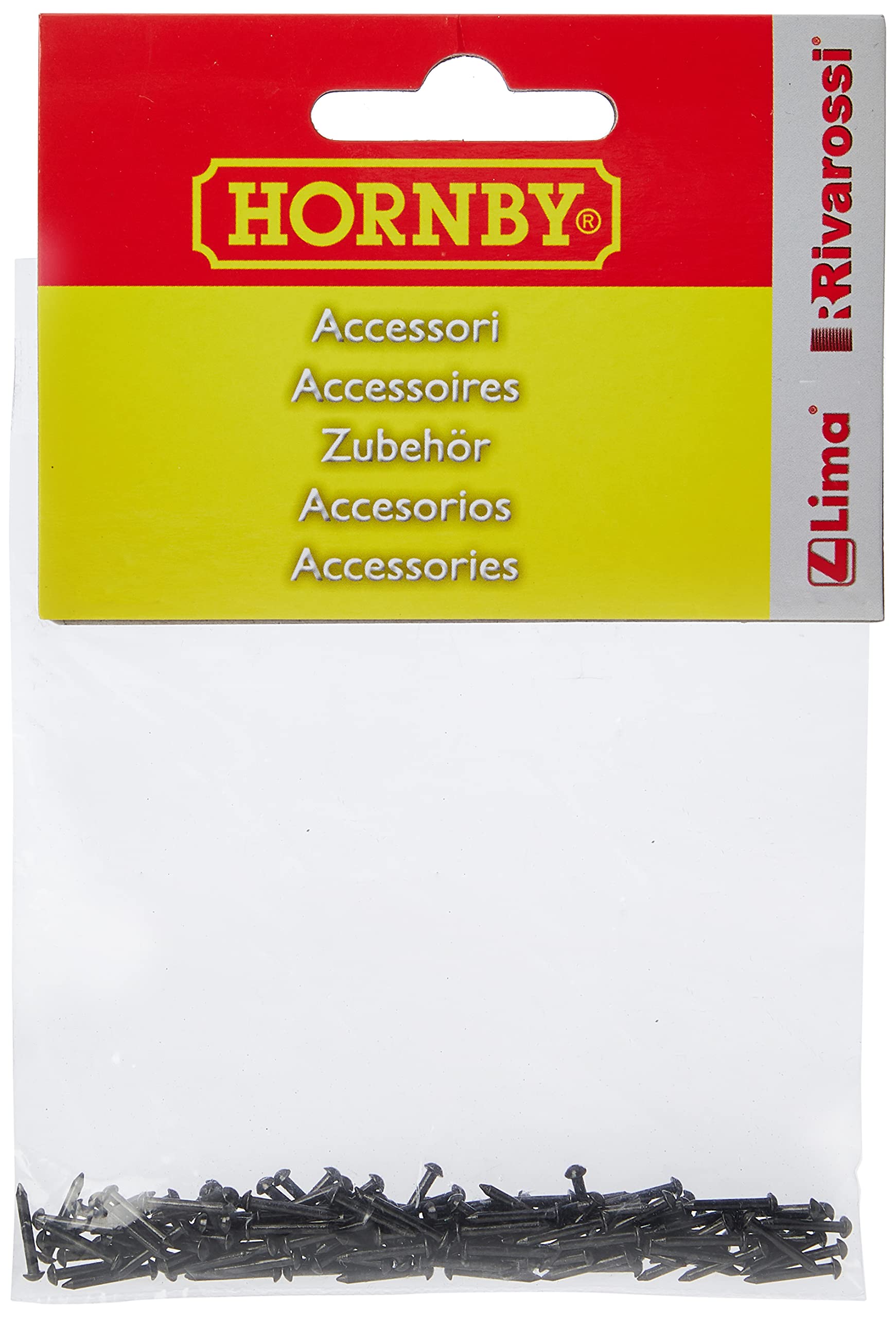 Hornby R207 Replacement Track Pins - Spare Parts & Train Accessories for OO Gauge Model Railway Sets | 1:76 Scale Fixing Pins | Coupling & Modeling Tools | Perfect for DIY Railway Repair & Layout Building
