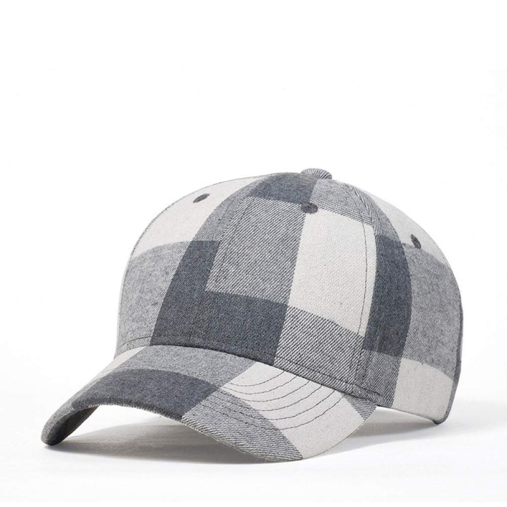Stylish Plaid Baseball Cap for Women & Men - Fashionable Sun Hat, Hip Hop Trucker Cap - Perfect for Outdoor Activities, Sports, and Streetwear Fashion