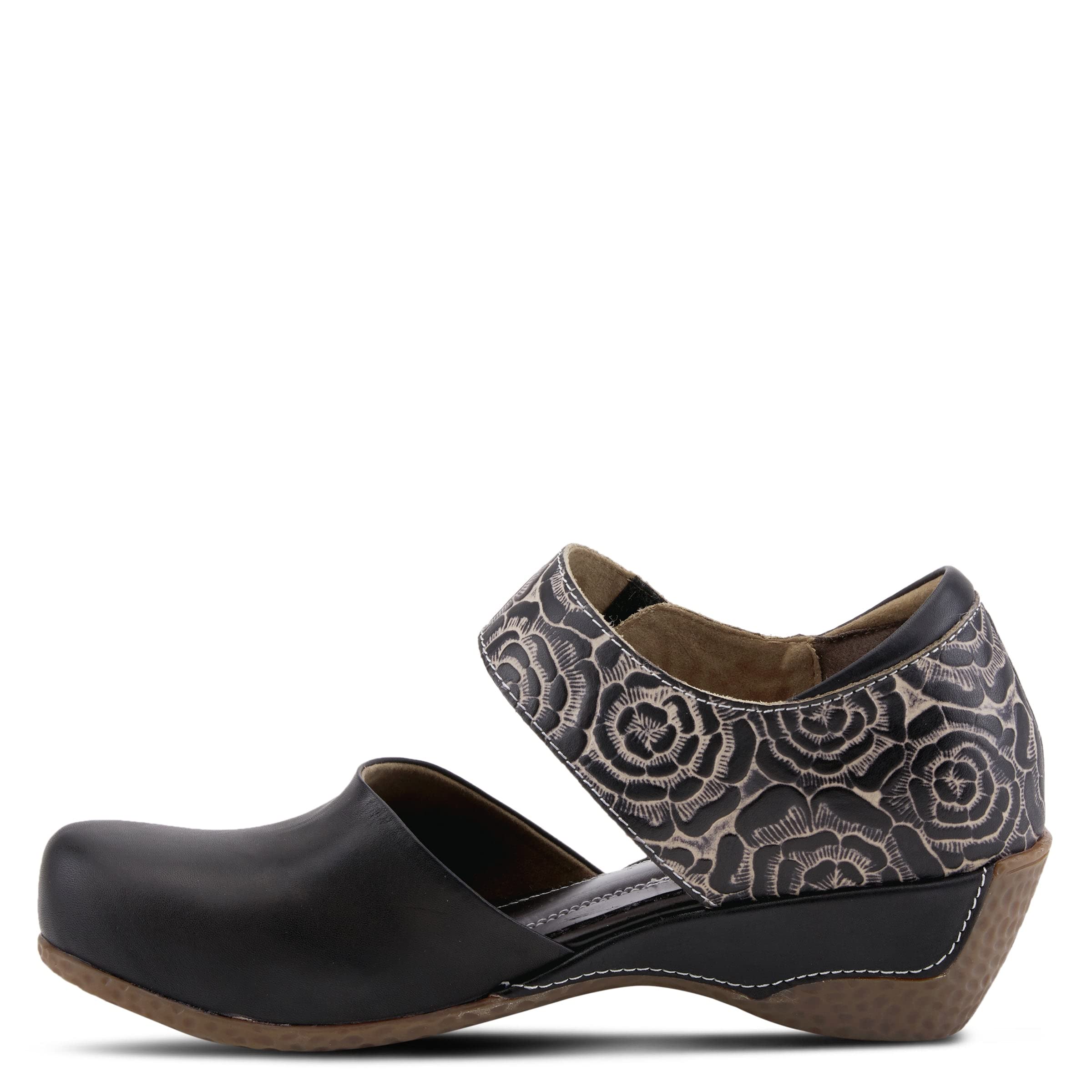 Spring Step L'Artiste Gloss-Pansy Mary Jane Shoes for Women - Comfortable Ladies Dress Shoes with Hook-and-Loop Closure - Casual & Wedding Shoes for Outdoor, Office, and Special Occasions