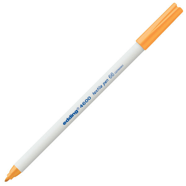 edding 4600 Bullet Tip Fabric Marker Pen - Permanent Textile Marker for Clothing, Shoes & DIY Crafts - Ideal for Fabric Painting, Custom T-Shirts & Home Decor Projects