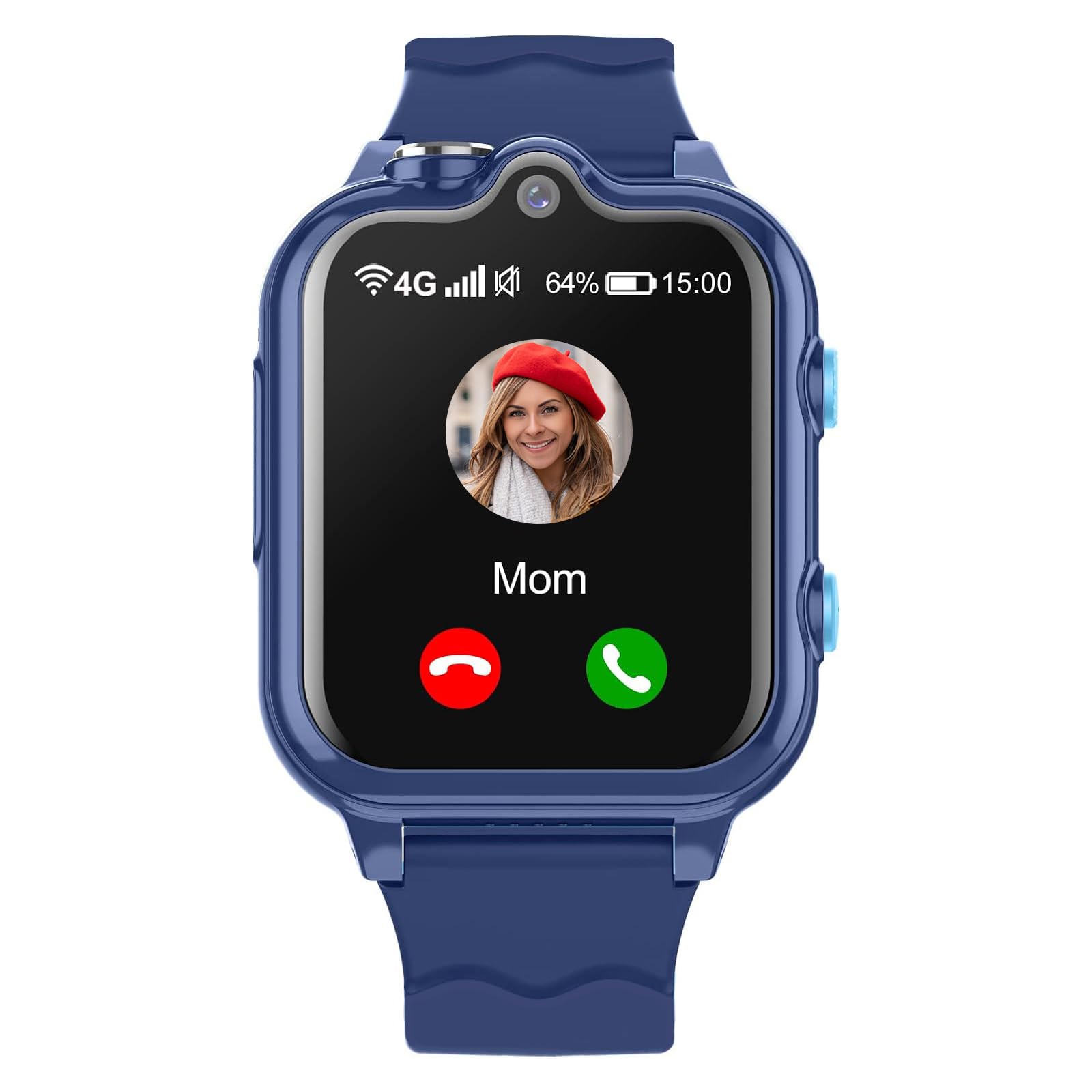 4G Kids GPS Smart Watch with WiFi, SMS, Call & Video Chat - Bluetooth, Pedometer, Alarm & Audio Recorder | Christmas & Birthday Gift for Ages 4-16 | Perfect for School Safety & Parent-Child Communication