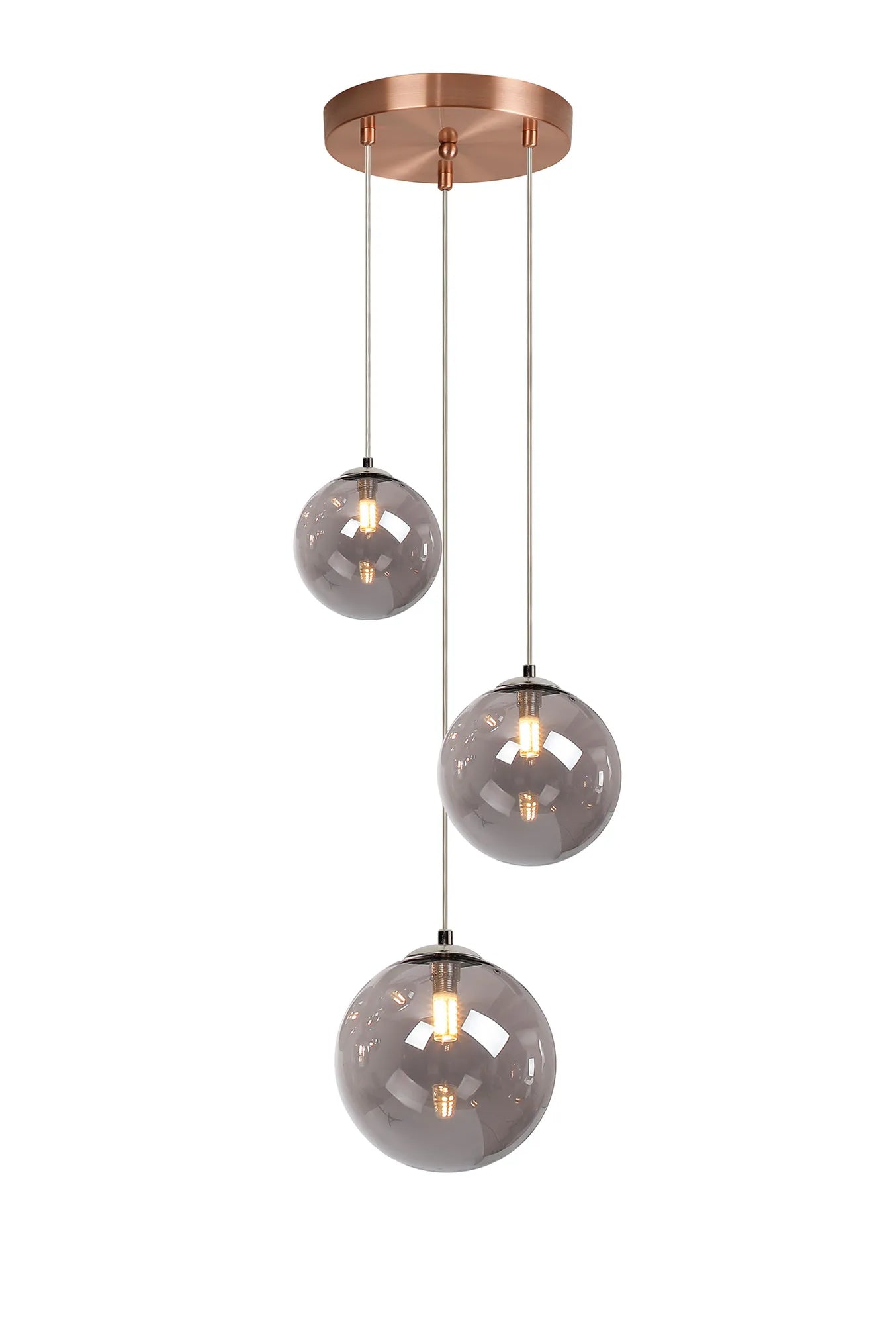 Antique Copper & Smoked