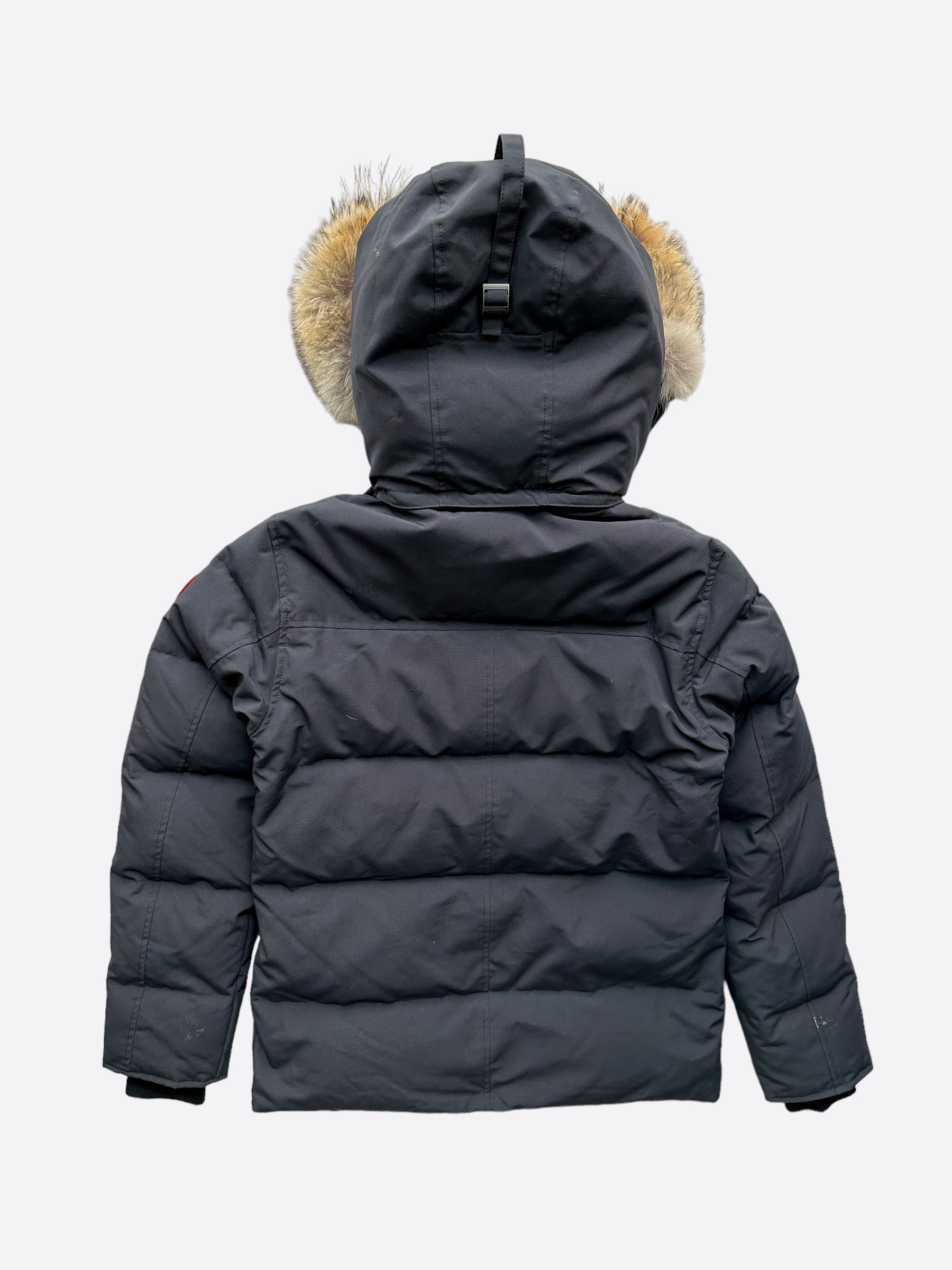 Canada Goose Navy Wyndham Men's Winter Jacket - Waterproof Windproof Parka for Extreme Cold Weather - Perfect for Snowboarding, Skiing & Outdoor Adventures