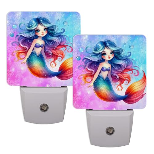 C:Color Rainbow Mermaid Girl